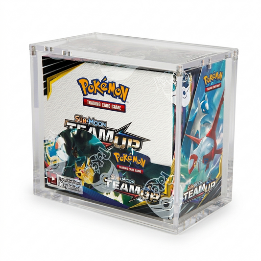 UV Resistant Magnetic Booster Box Acrylic Display Case