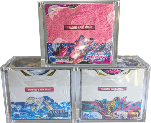 UV Resistant Magnetic Booster Box Acrylic Display Case